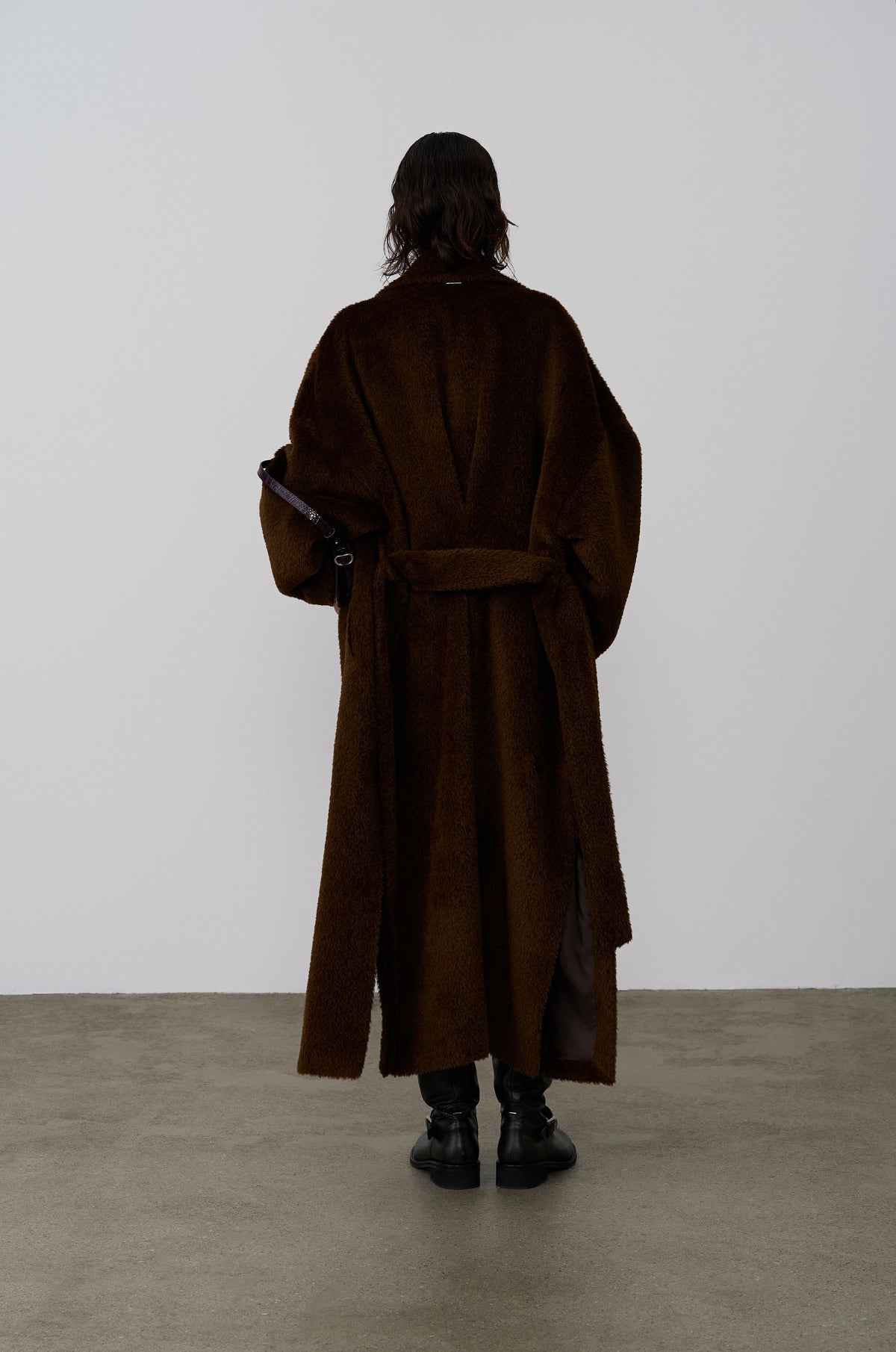ALPACA WOOL ROBE COAT