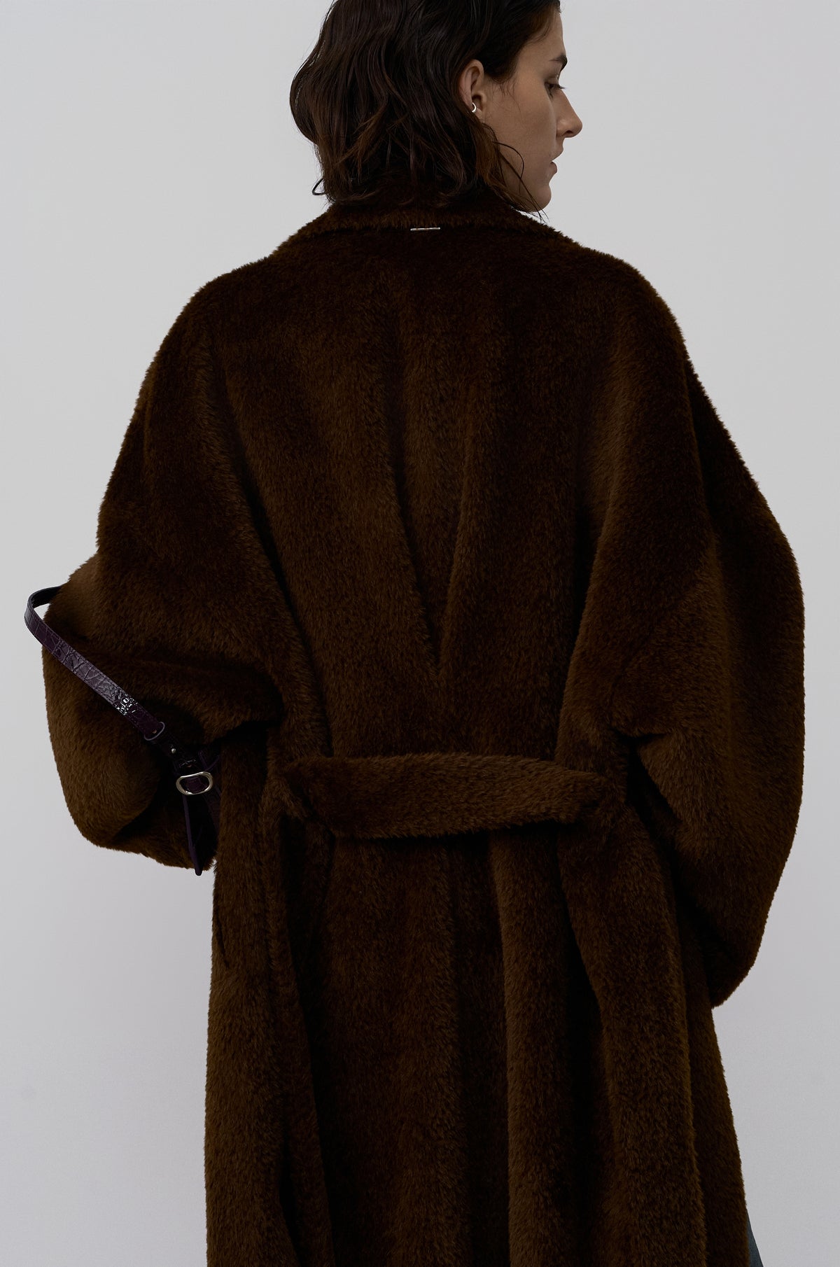ALPACA WOOL ROBE COAT