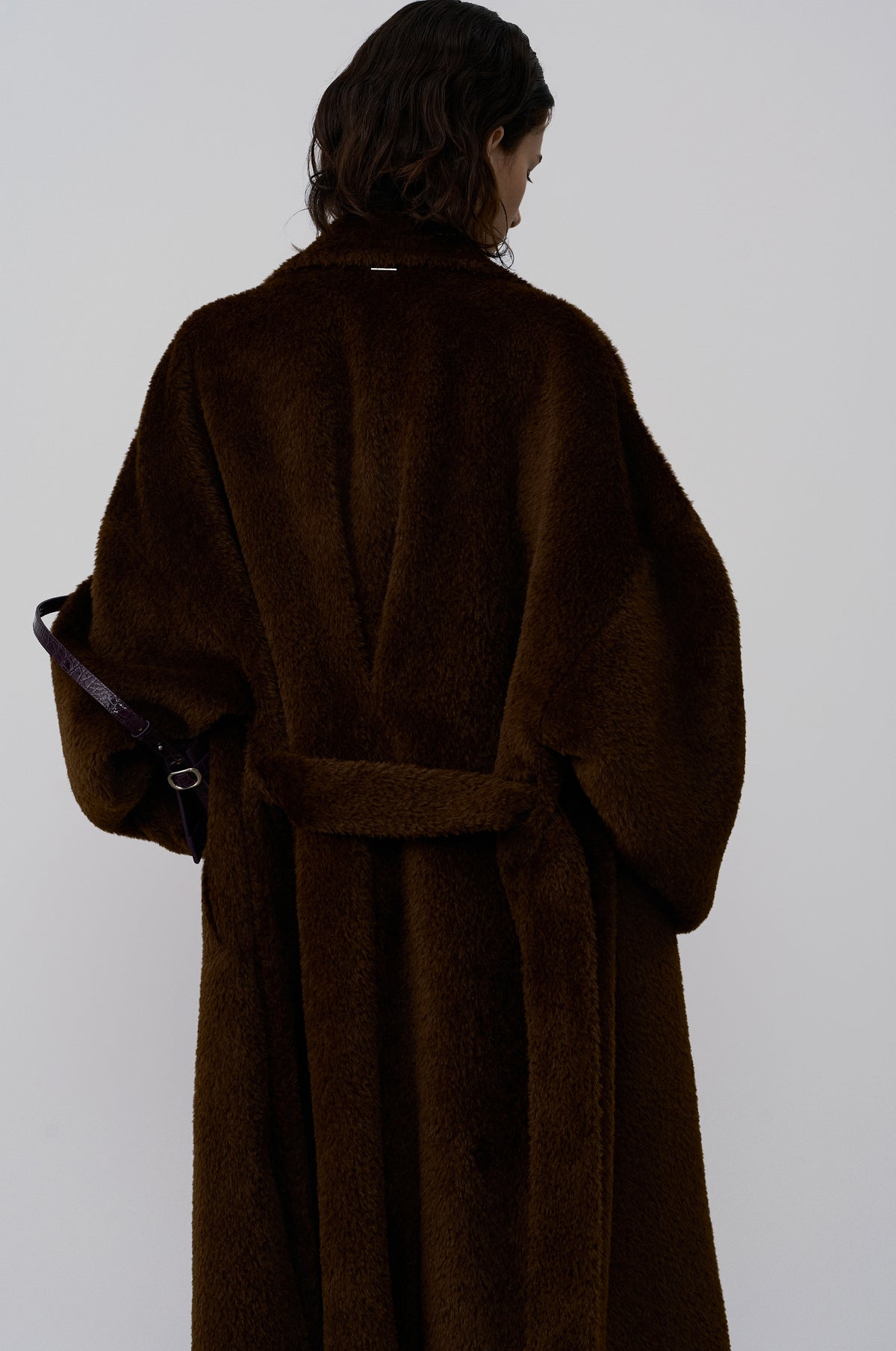 ALPACA WOOL ROBE COAT