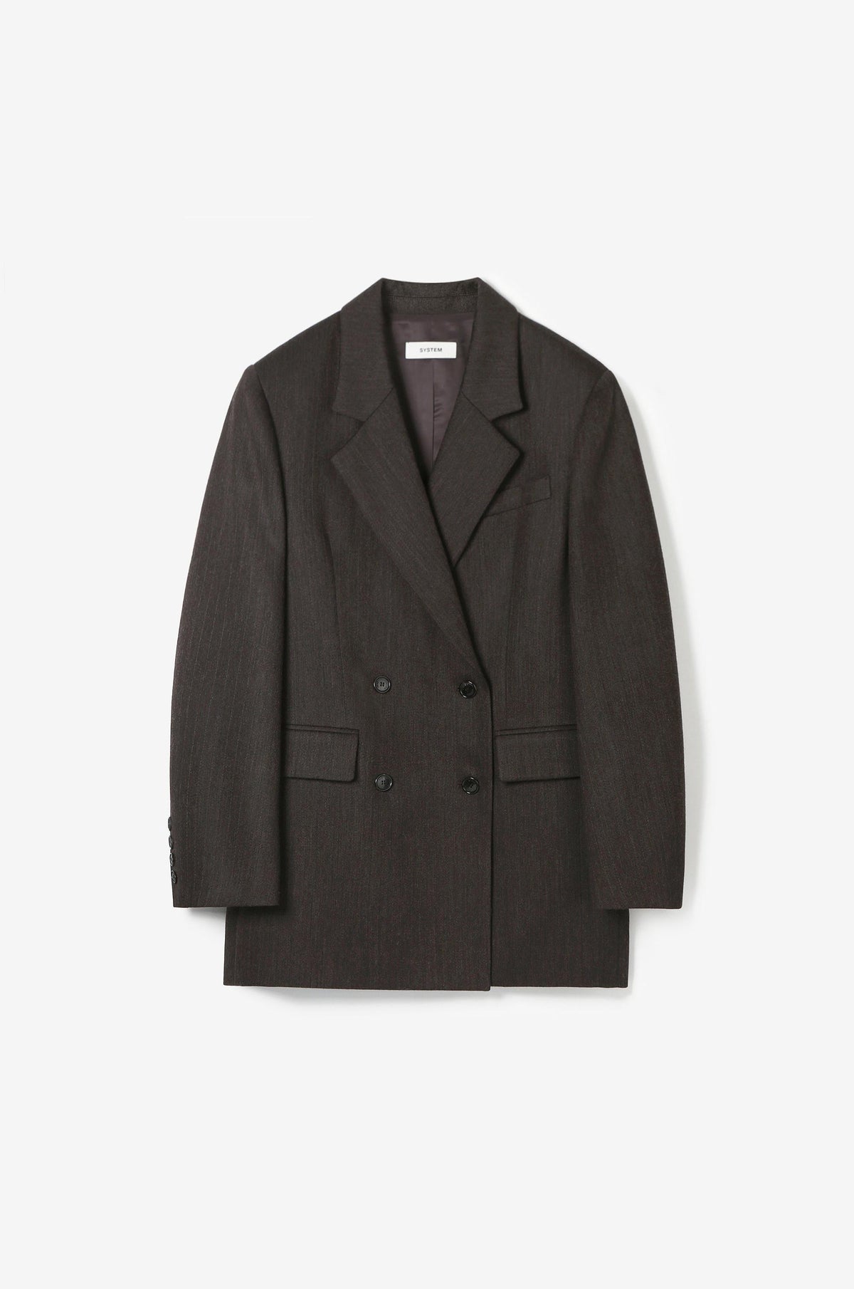 CLASSIC DOUBLE-BREASTED PINSTRIPE JACKET