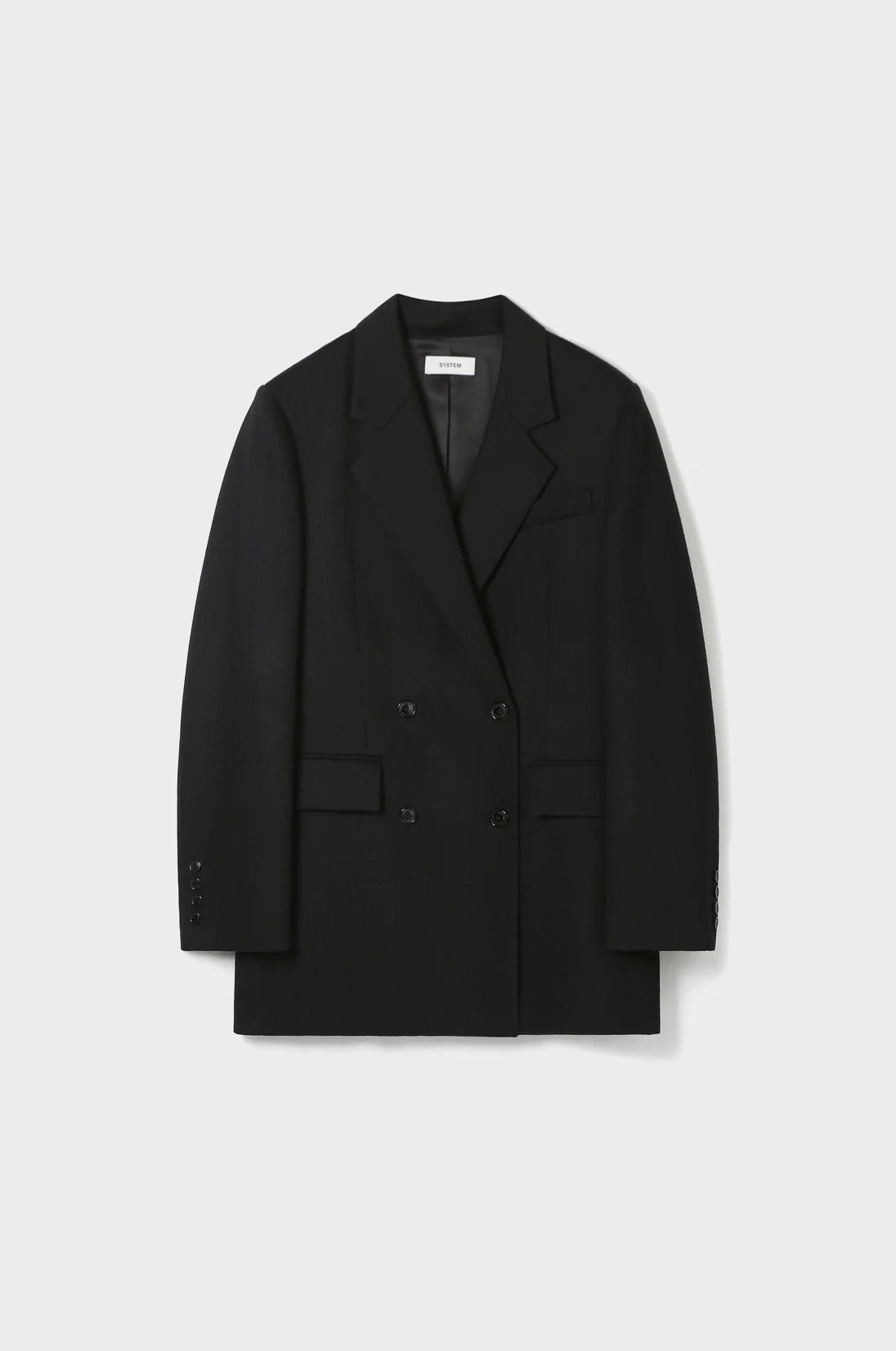 CLASSIC DOUBLE-BREASTED PINSTRIPE JACKET