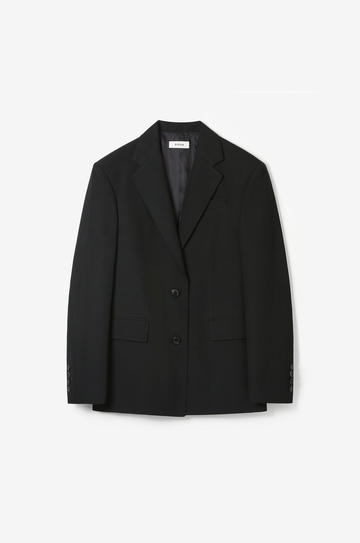 SINGLE-BREASTED CLASSIC JACKET