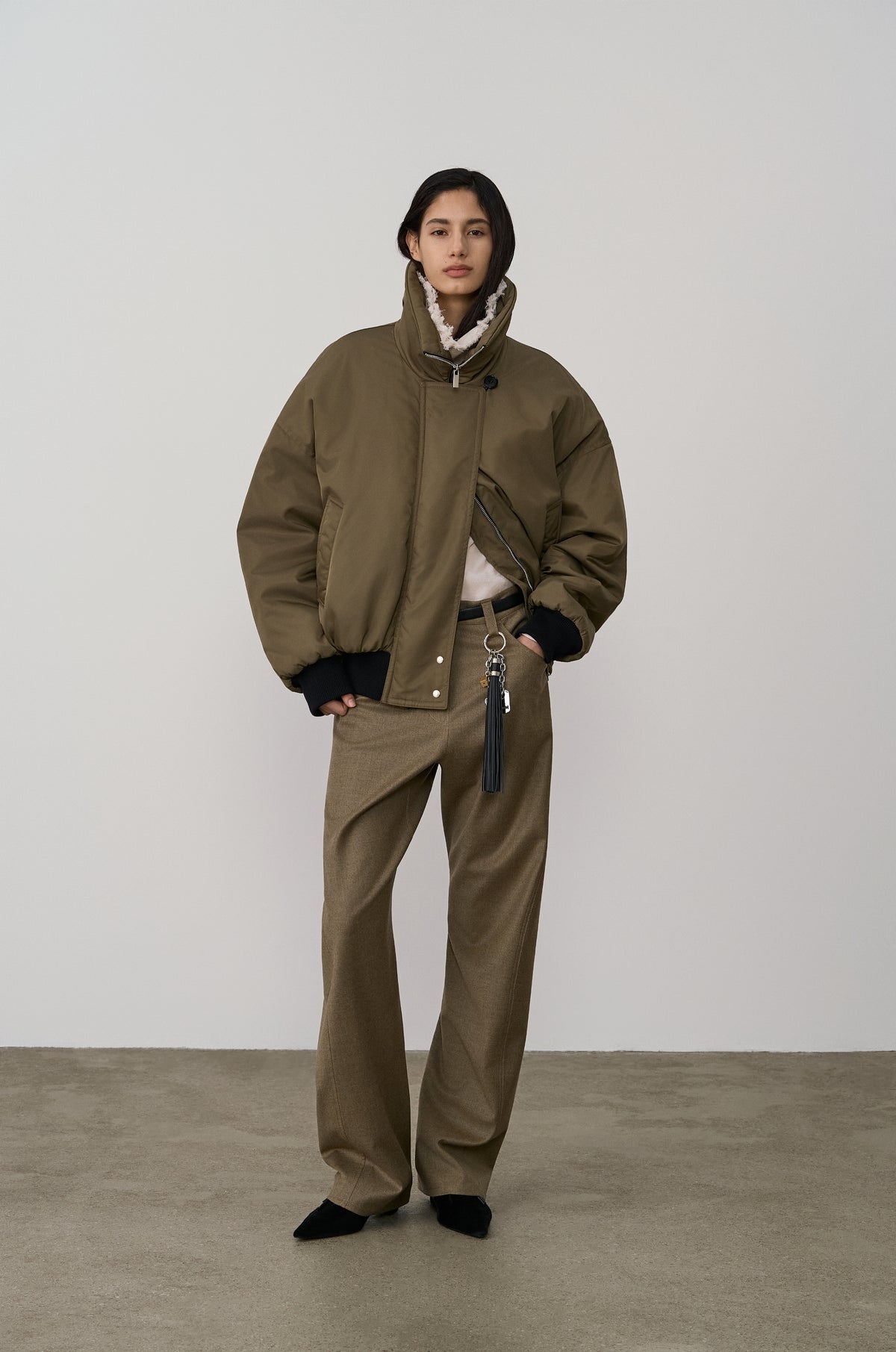 HIGH-NECK BOMBER