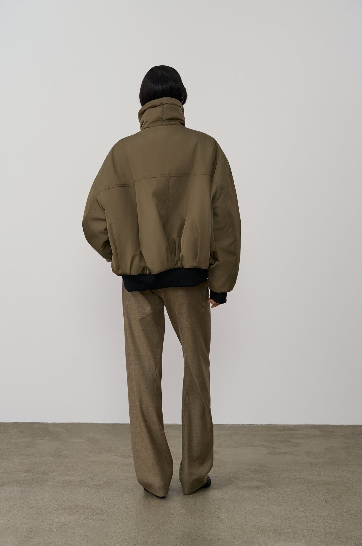 HIGH-NECK BOMBER
