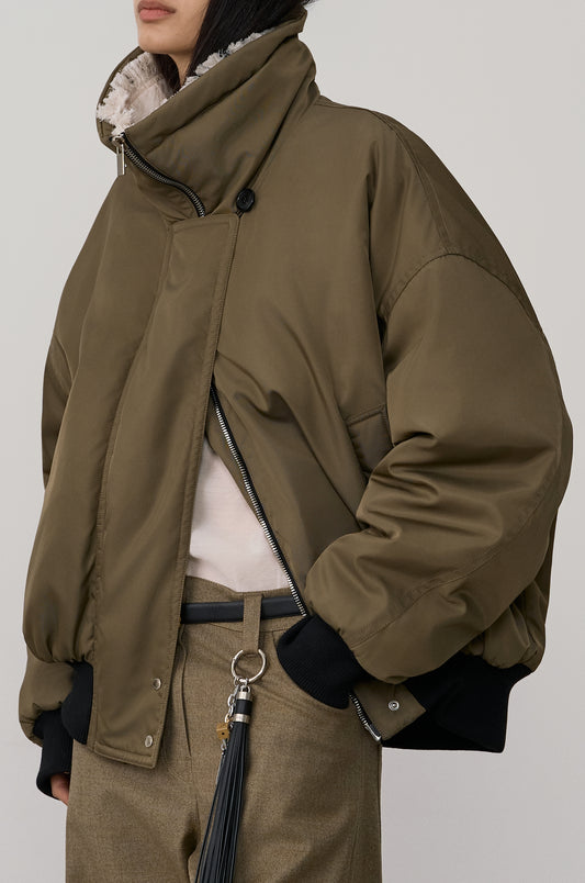 HIGH-NECK BOMBER