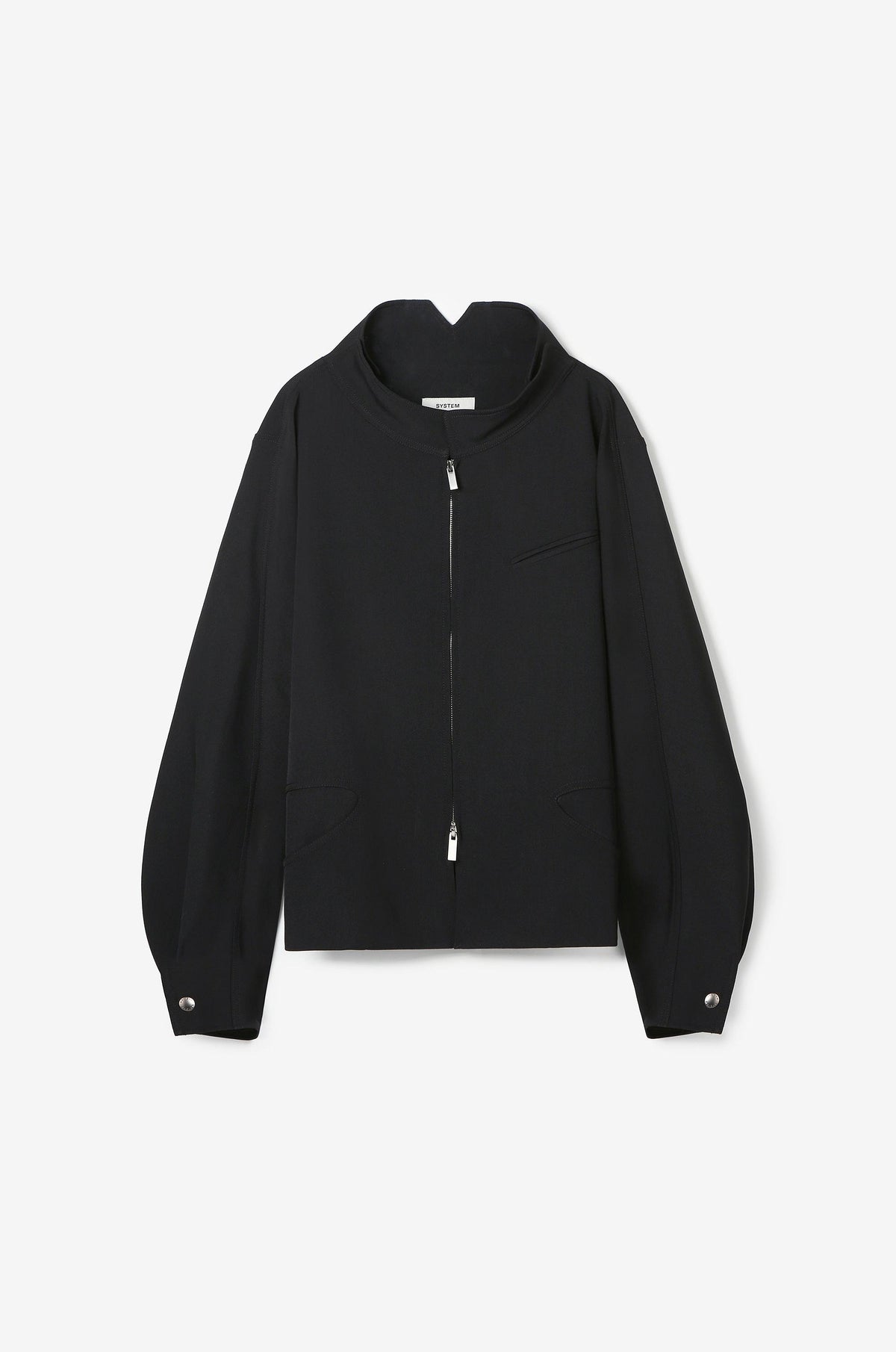 TWO-WAY ZIP-UP JACKET