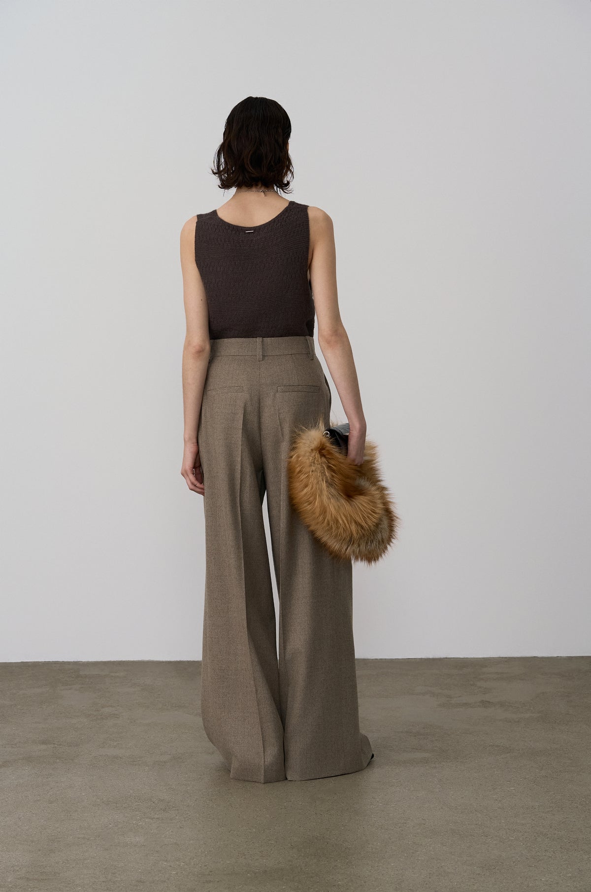 CLASSIC TWO-TUCK WIDE-FIT PANTS