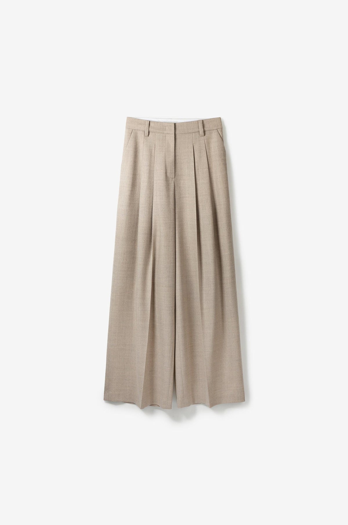 CLASSIC TWO-TUCK WIDE-FIT PANTS