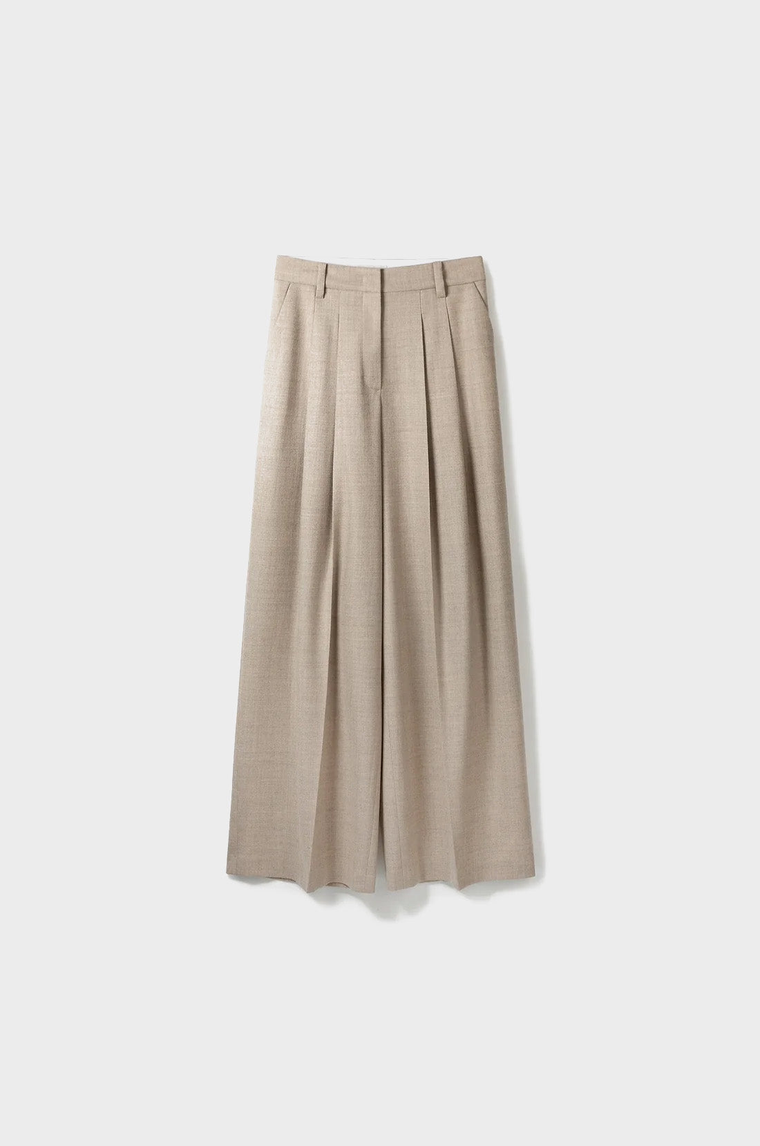 CLASSIC TWO-TUCK WIDE-FIT PANTS