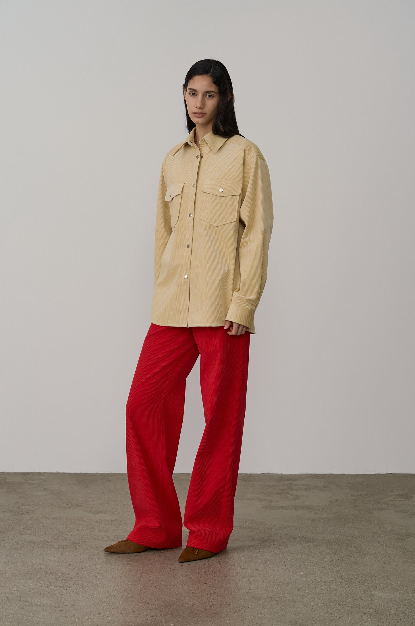 CORDUROY CASUAL PANTS
