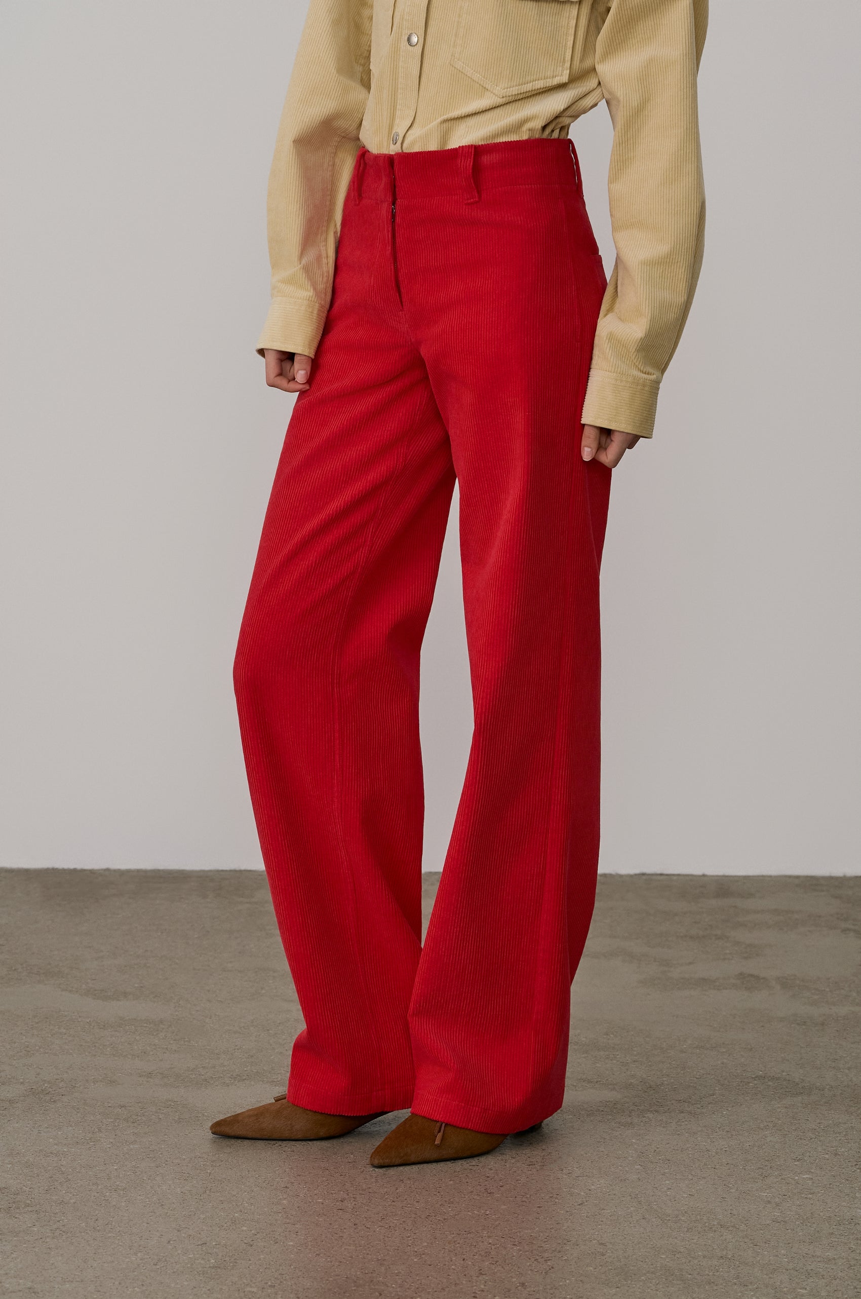 CORDUROY CASUAL PANTS