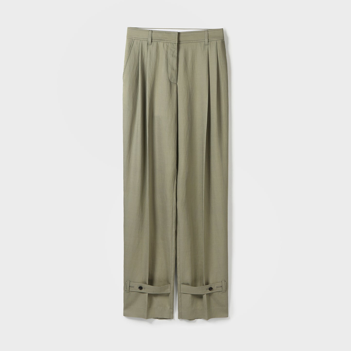 CLASSIC DOUBLE PLEAT TAILORED PANTS