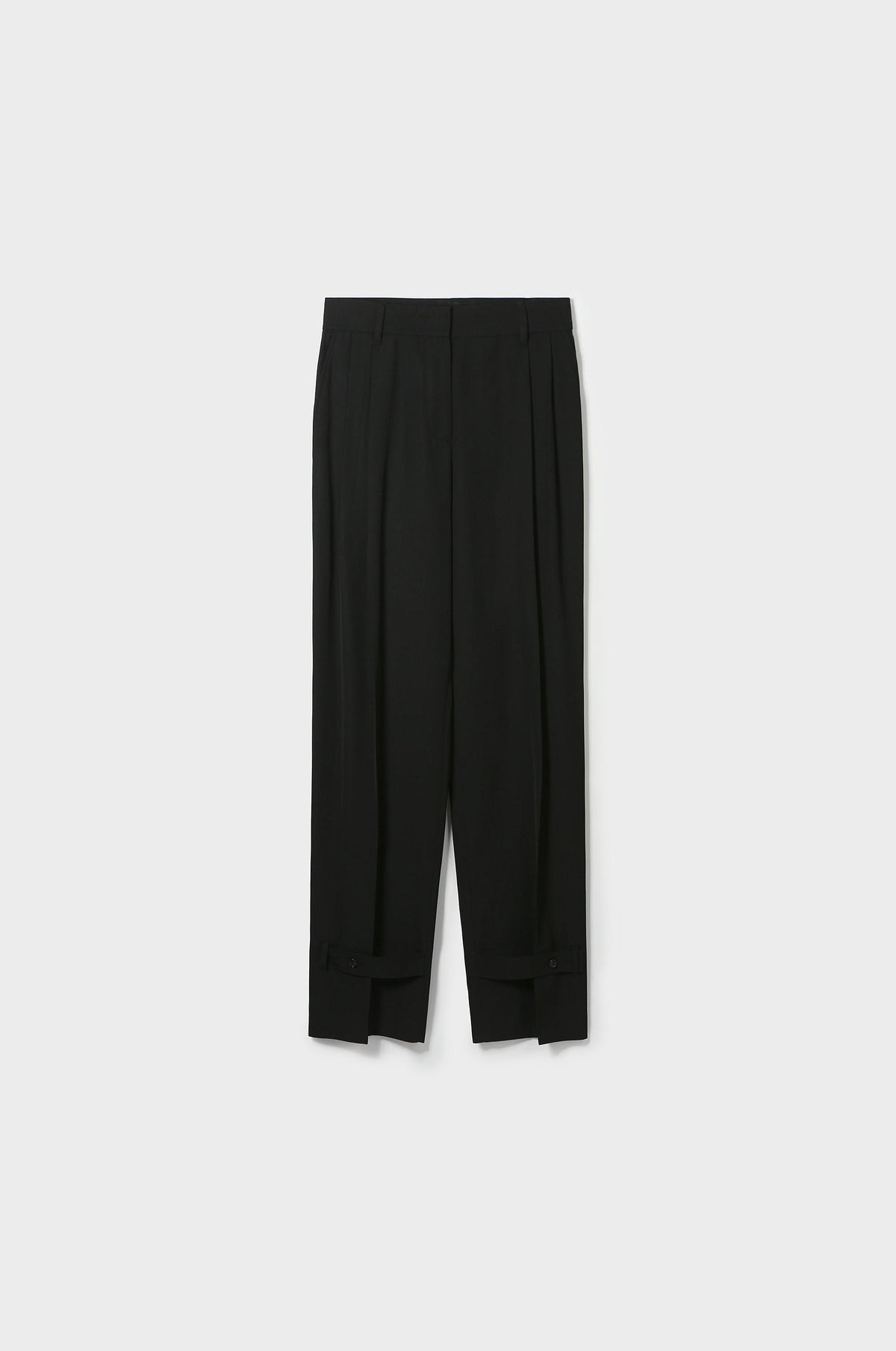 CLASSIC DOUBLE PLEAT TAILORED PANTS
