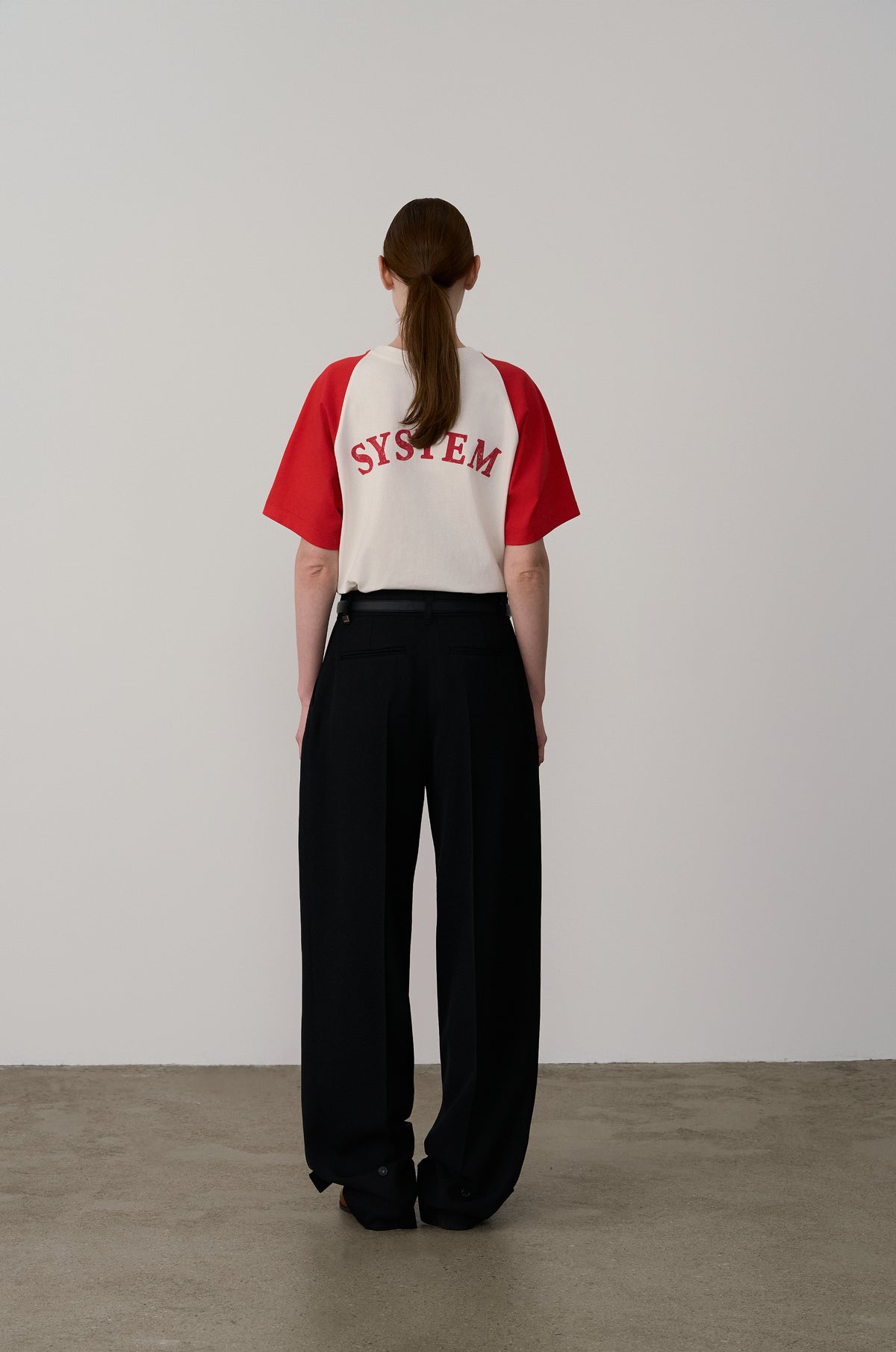 CLASSIC DOUBLE PLEAT TAILORED PANTS