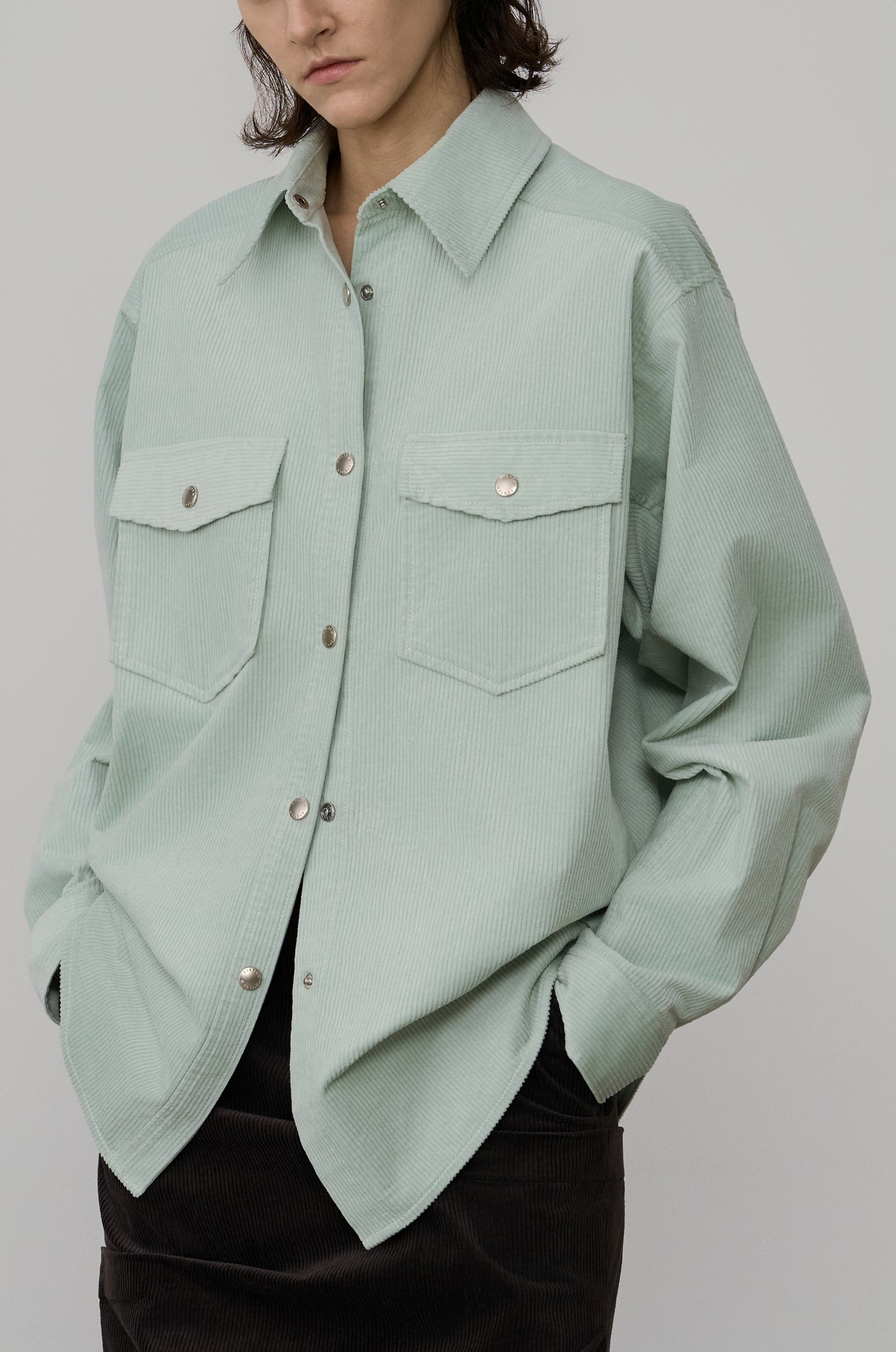 OVERSIZE CORDUROY SHIRT