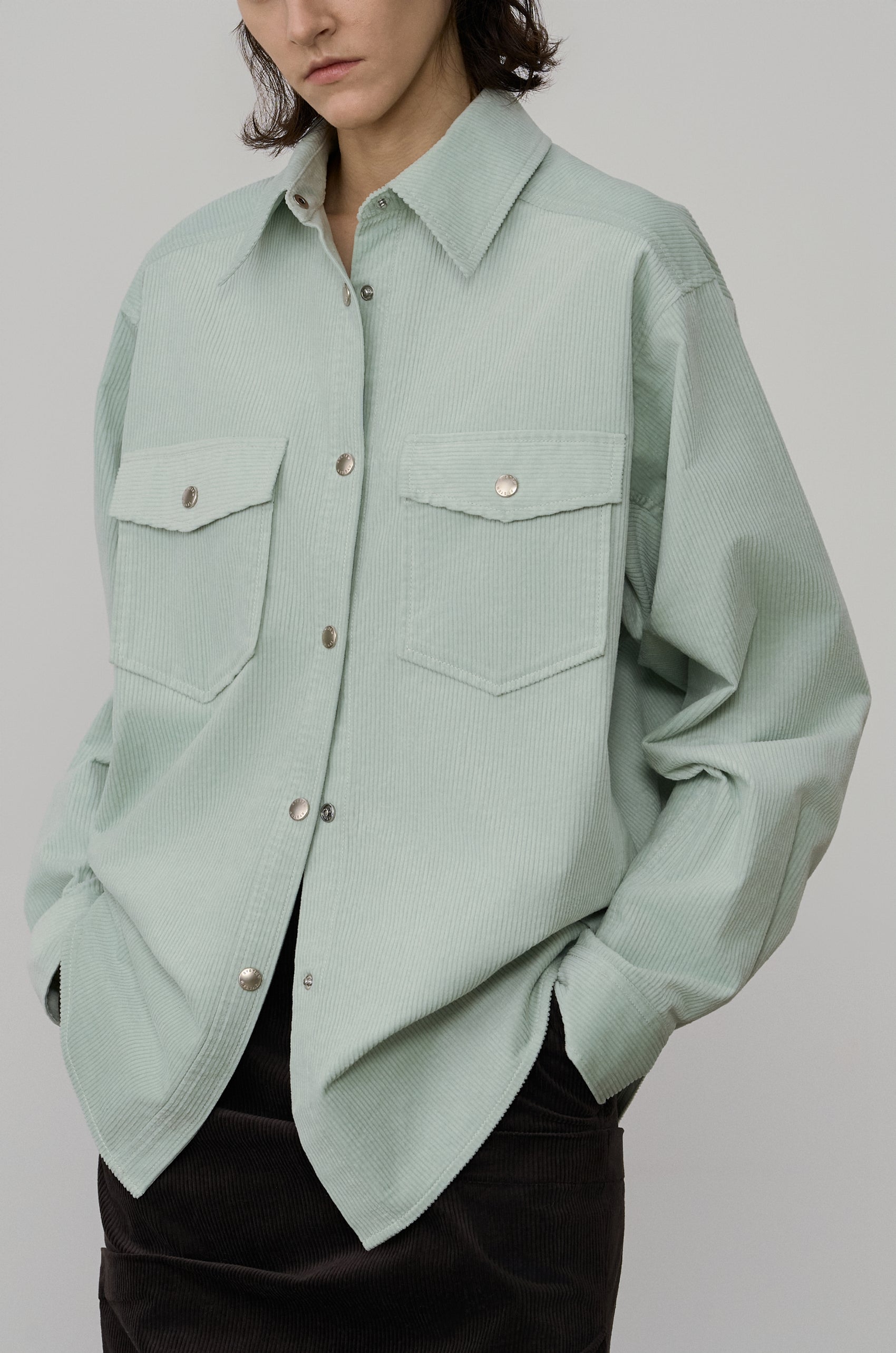 OVERSIZE CORDUROY SHIRT