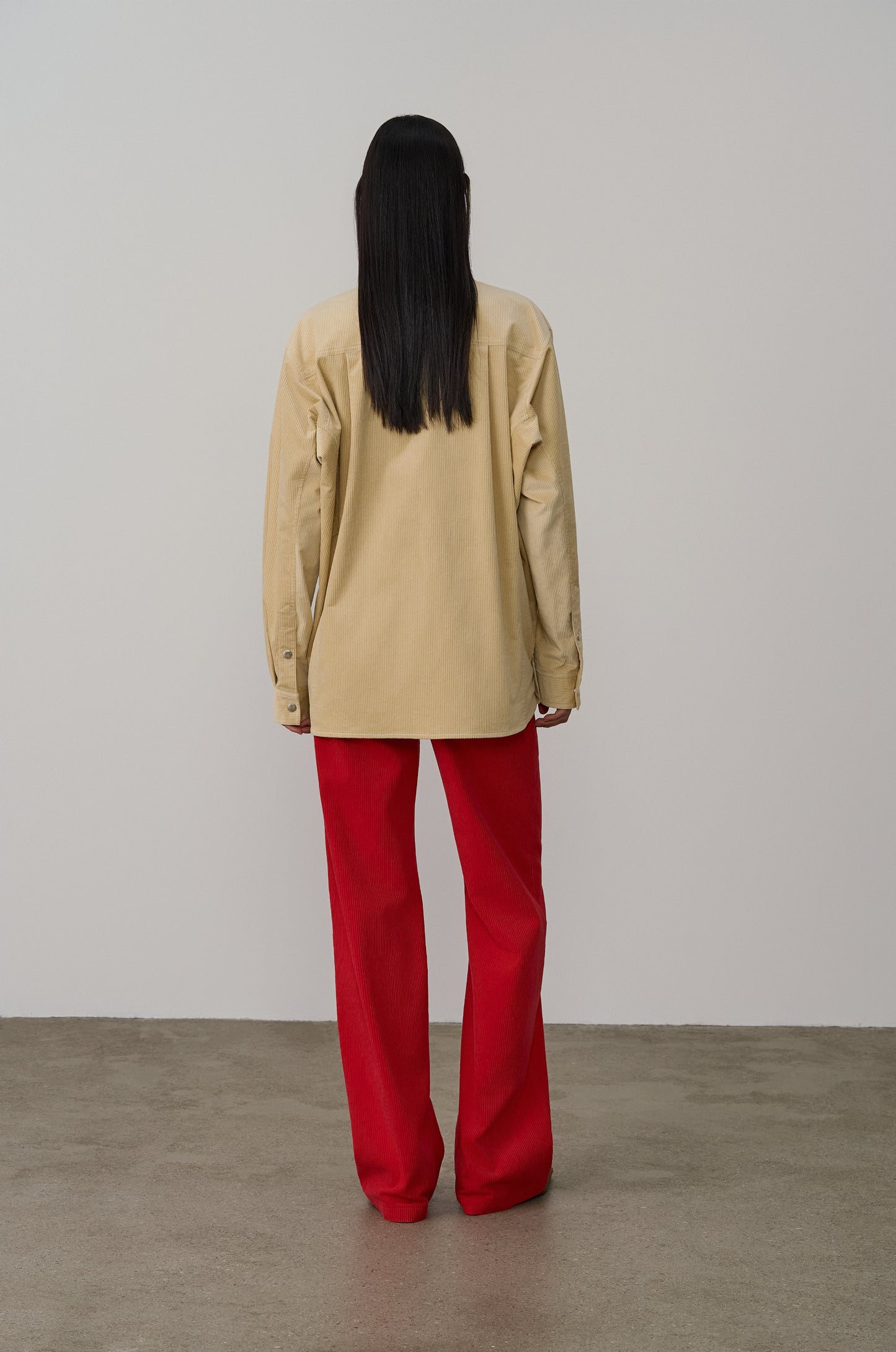 OVERSIZE CORDUROY SHIRT