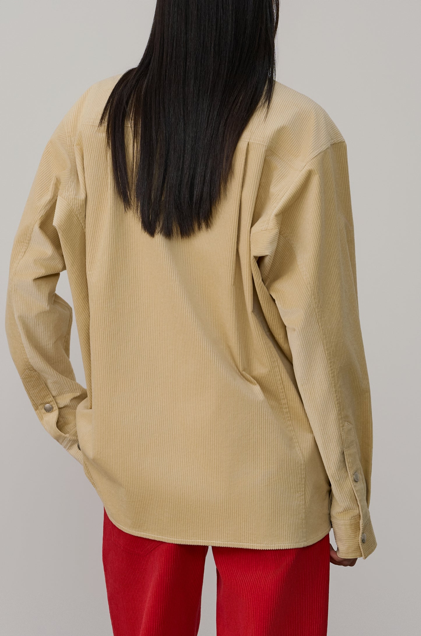 OVERSIZE CORDUROY SHIRT