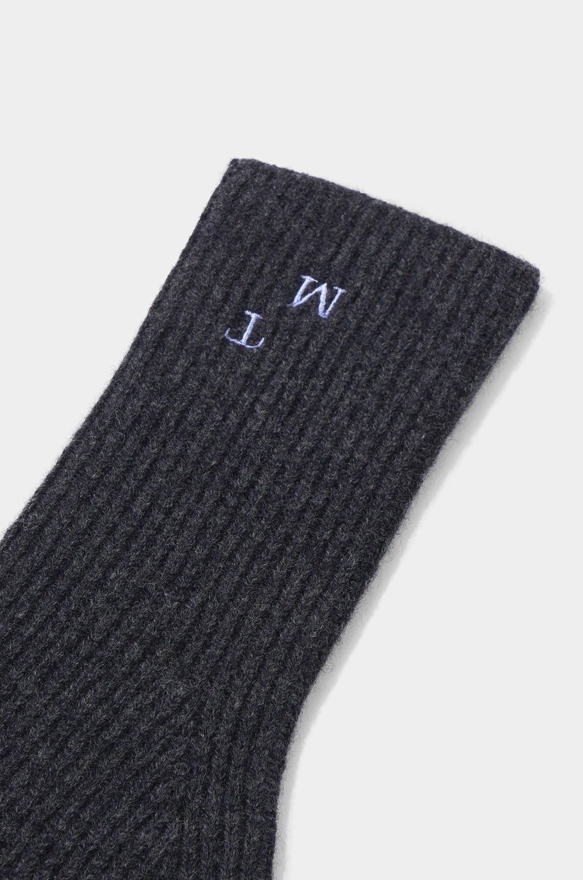 CASHMERE BLEND RIBBED GLOVES