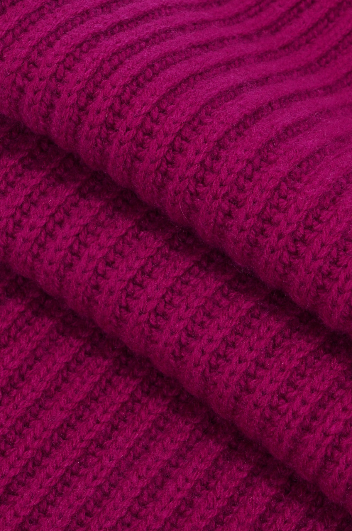 LAMBSWOOL BLEND RIBBED SCARF