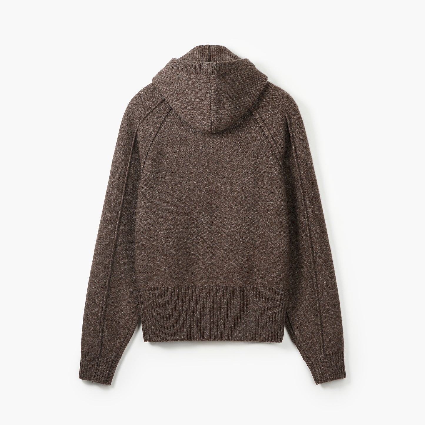 BALACLAVA HOODED KNIT CARDIGAN