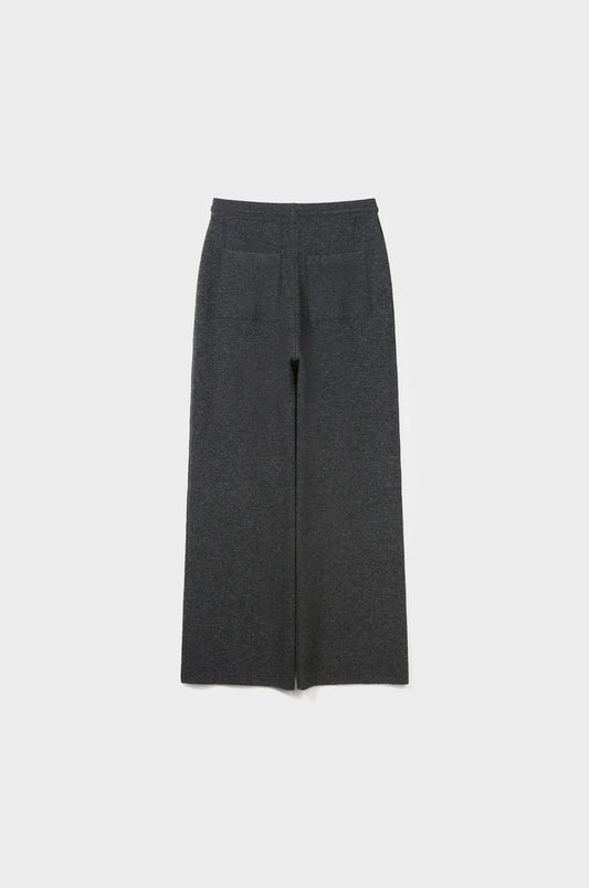 DOUBLE-FACED KNIT PANTS
