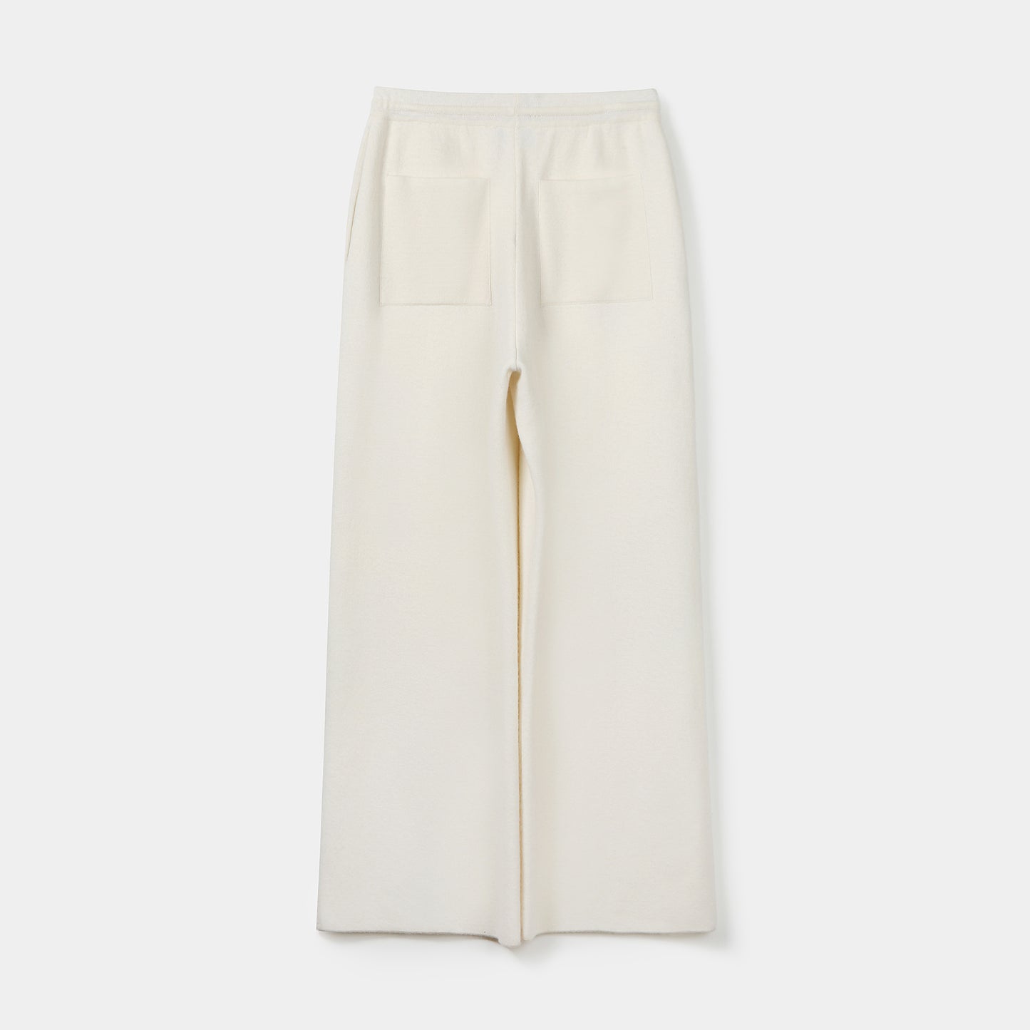 DOUBLE-FACED KNIT PANTS