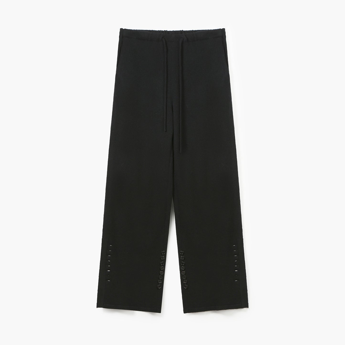 BUTTONED CONVERTIBLE KNIT PANTS