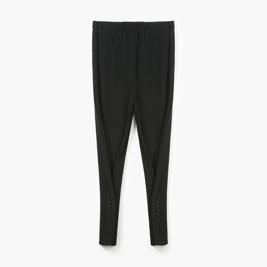 BUTTONED CONVERTIBLE KNIT PANTS