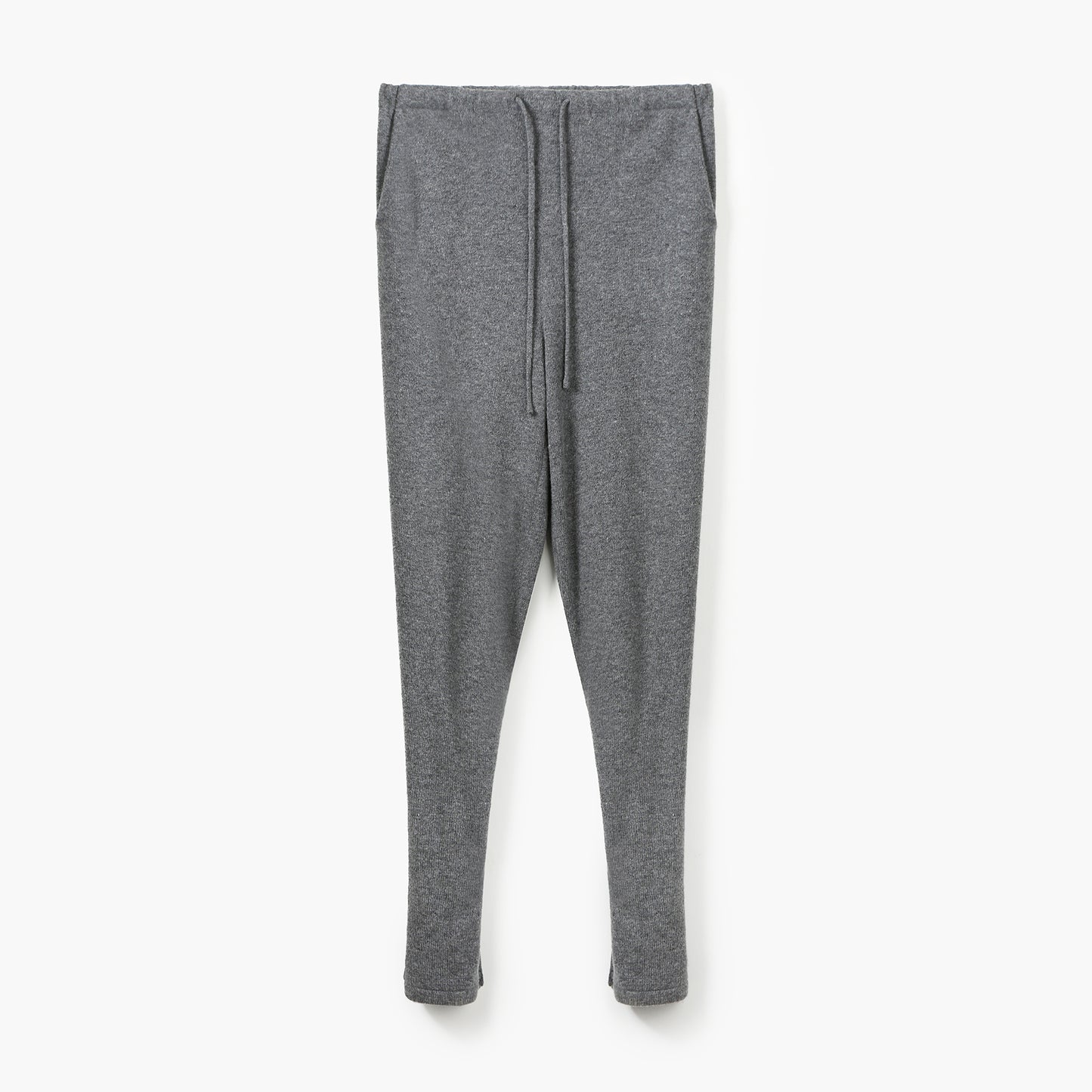 BUTTONED CONVERTIBLE KNIT PANTS
