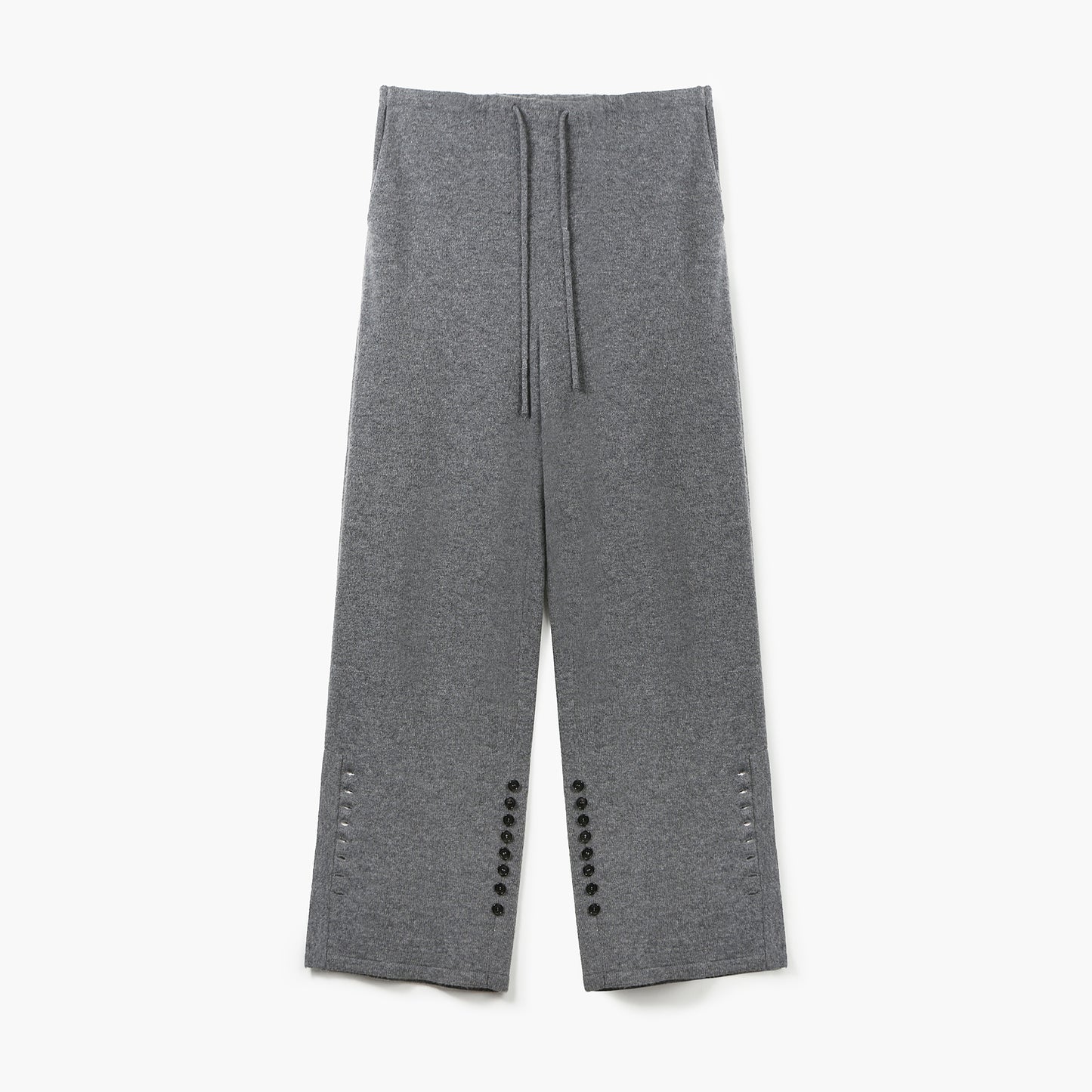 BUTTONED CONVERTIBLE KNIT PANTS