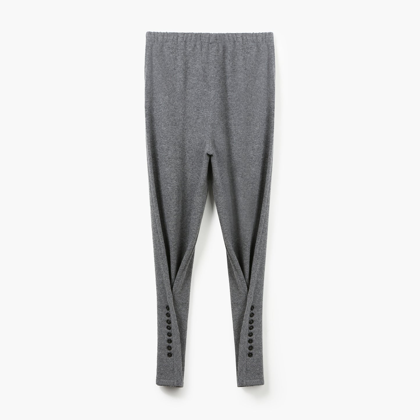 BUTTONED CONVERTIBLE KNIT PANTS