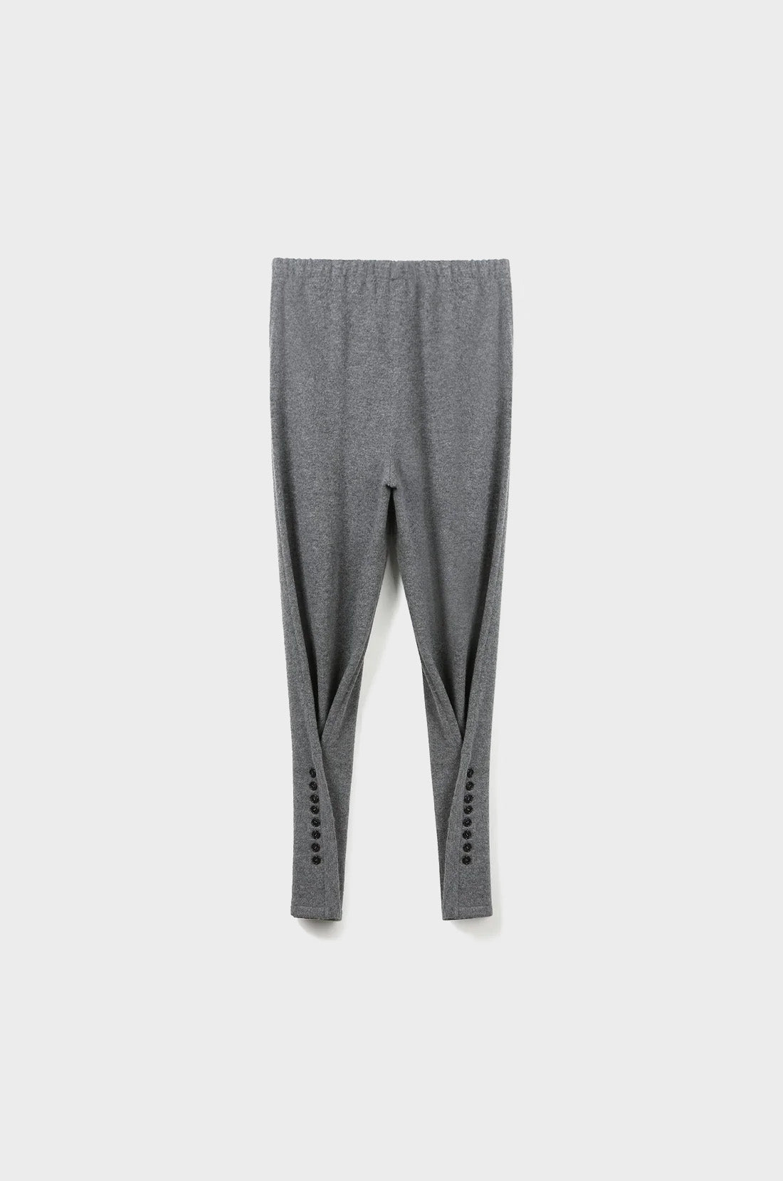 BUTTONED CONVERTIBLE KNIT PANTS