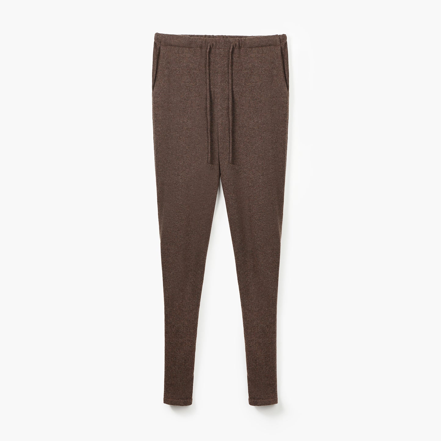 BUTTONED CONVERTIBLE KNIT PANTS