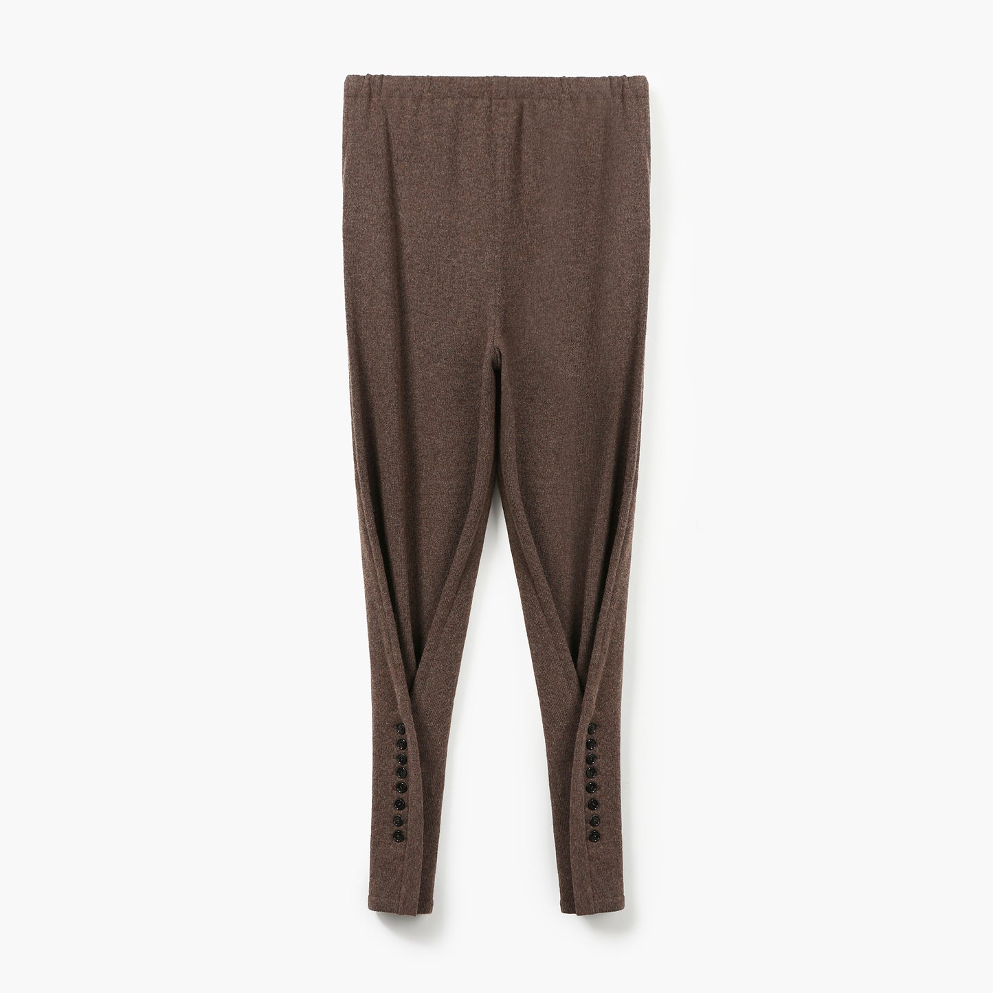 BUTTONED CONVERTIBLE KNIT PANTS