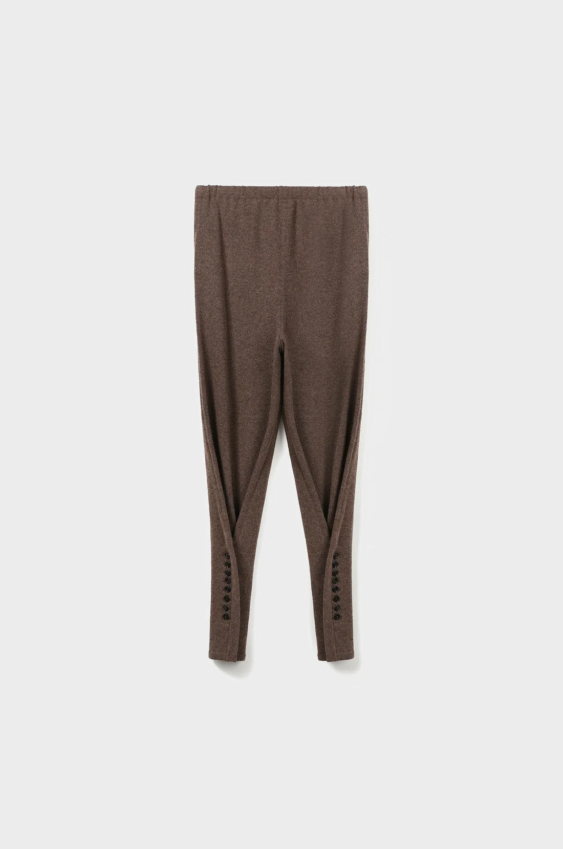 BUTTONED CONVERTIBLE KNIT PANTS