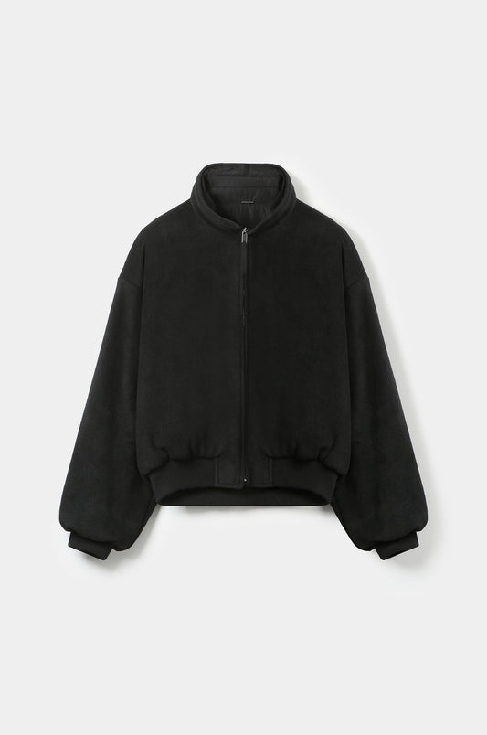 REVERSIBLE FLEECE BLOUSON