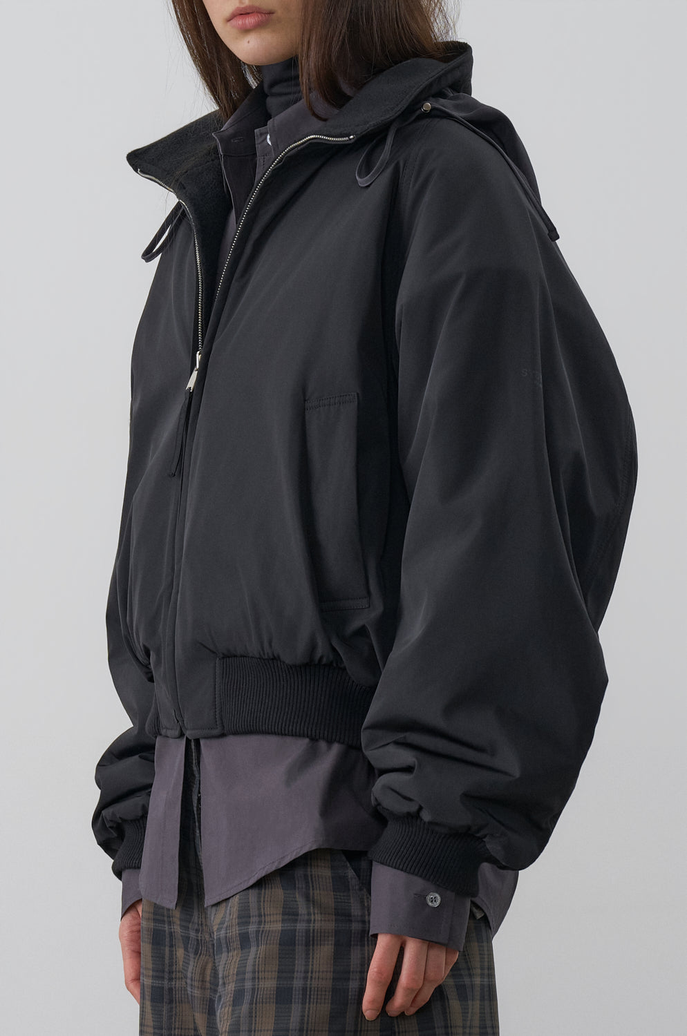 REVERSIBLE FLEECE BLOUSON