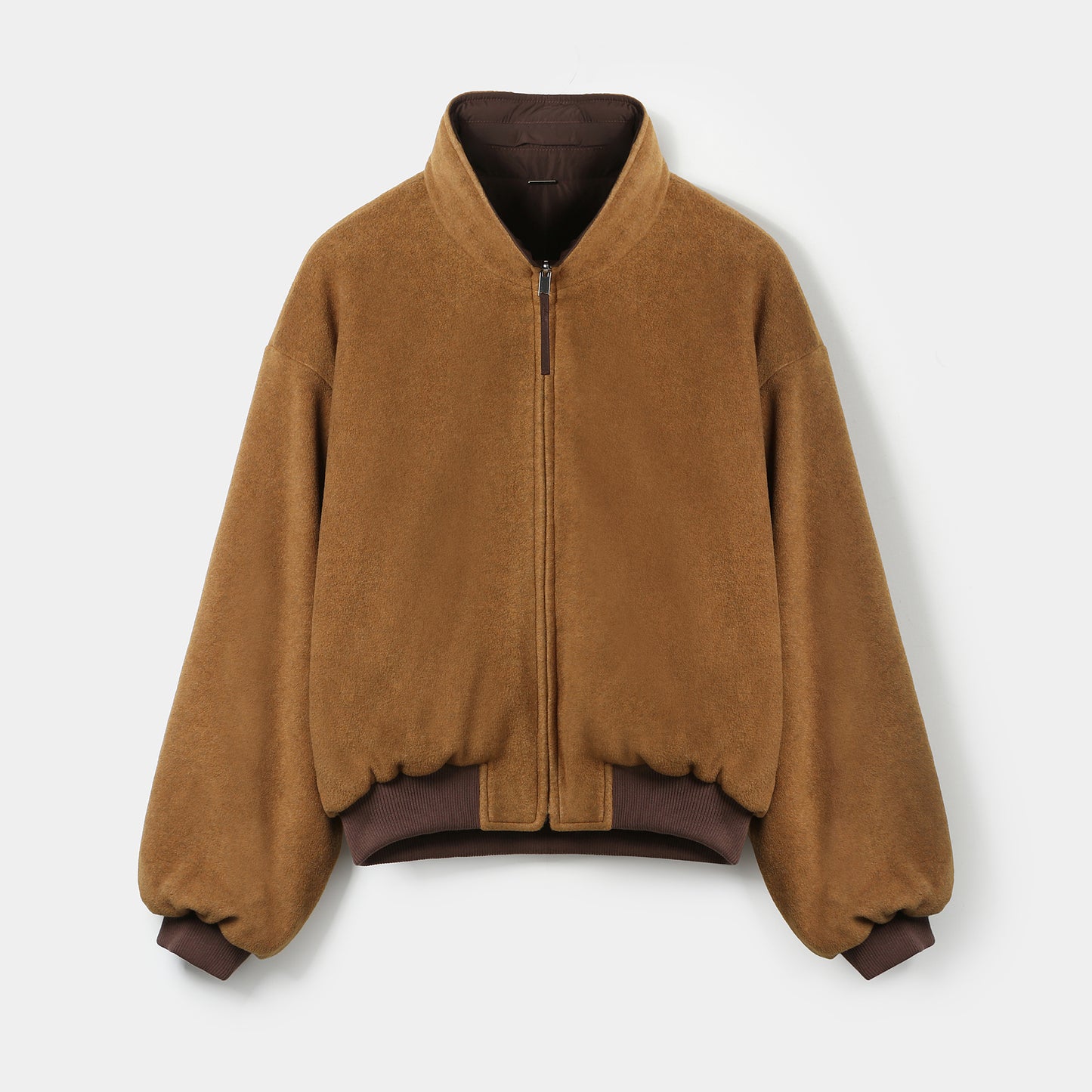 REVERSIBLE FLEECE BLOUSON