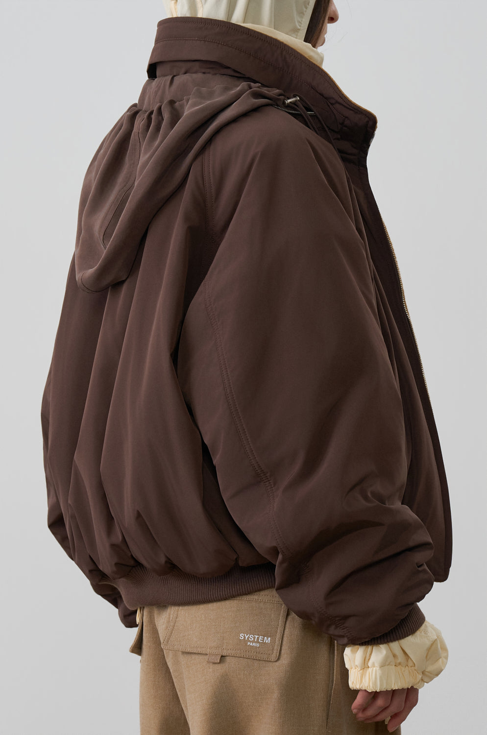 REVERSIBLE FLEECE BLOUSON