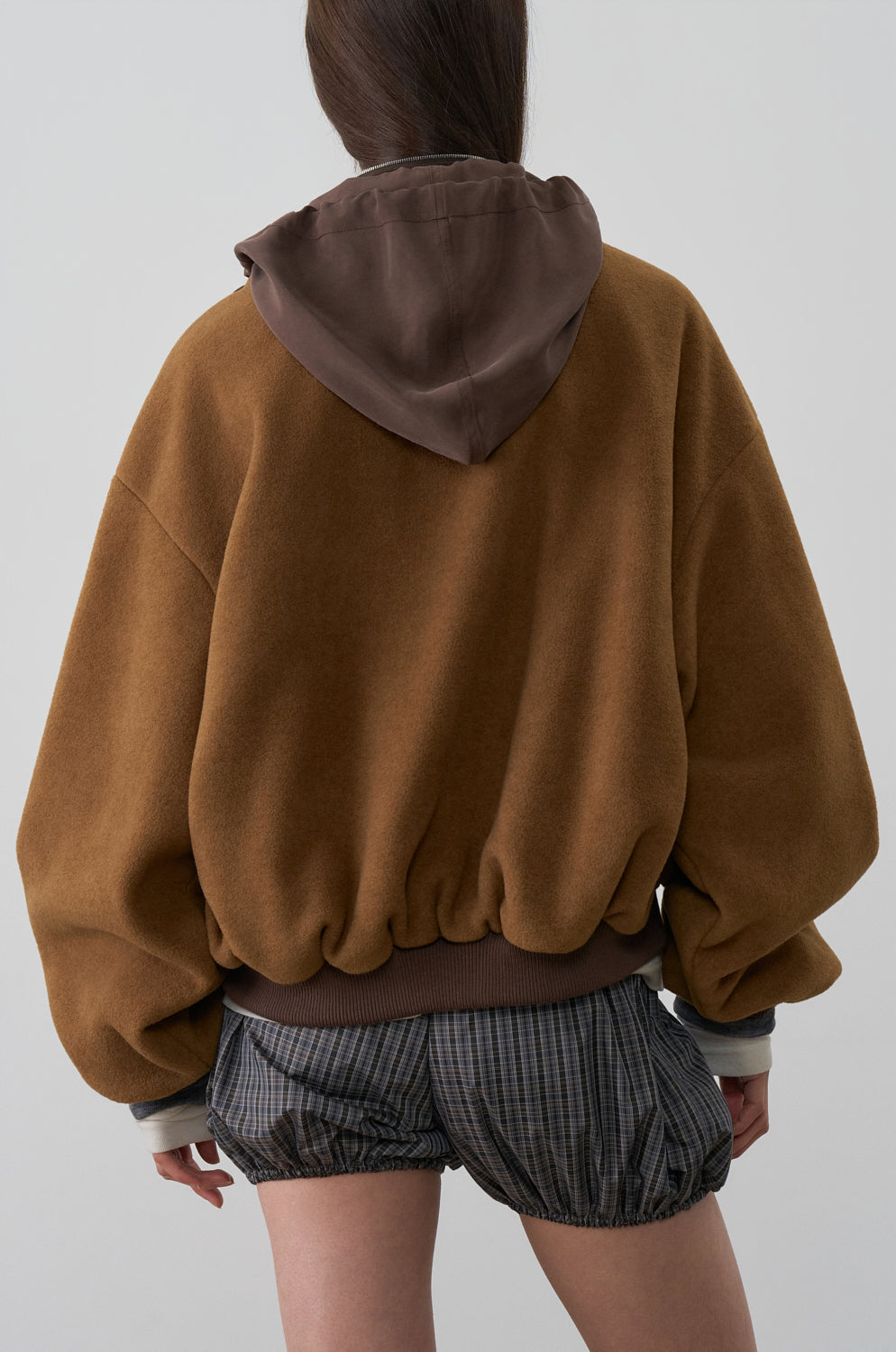 REVERSIBLE FLEECE BLOUSON