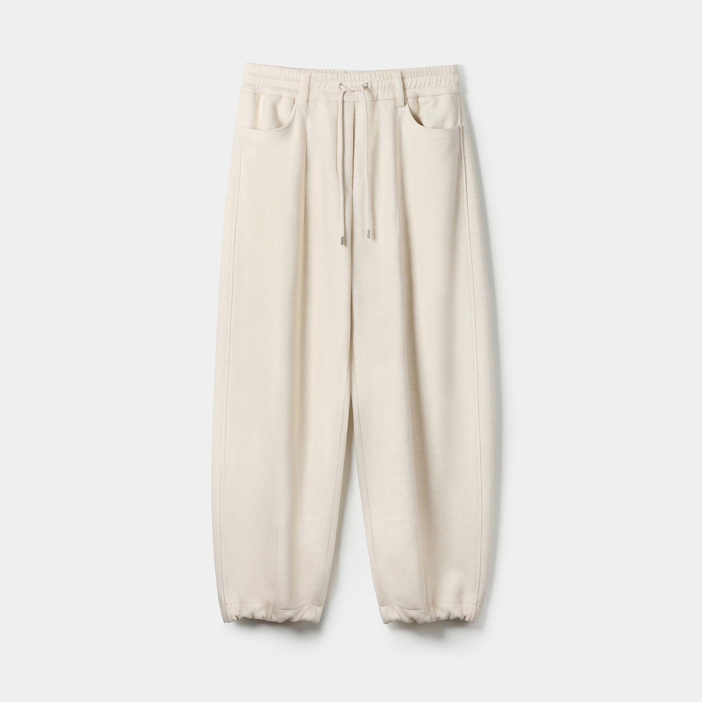 DOUBLE JERSEY BANDED PANTS