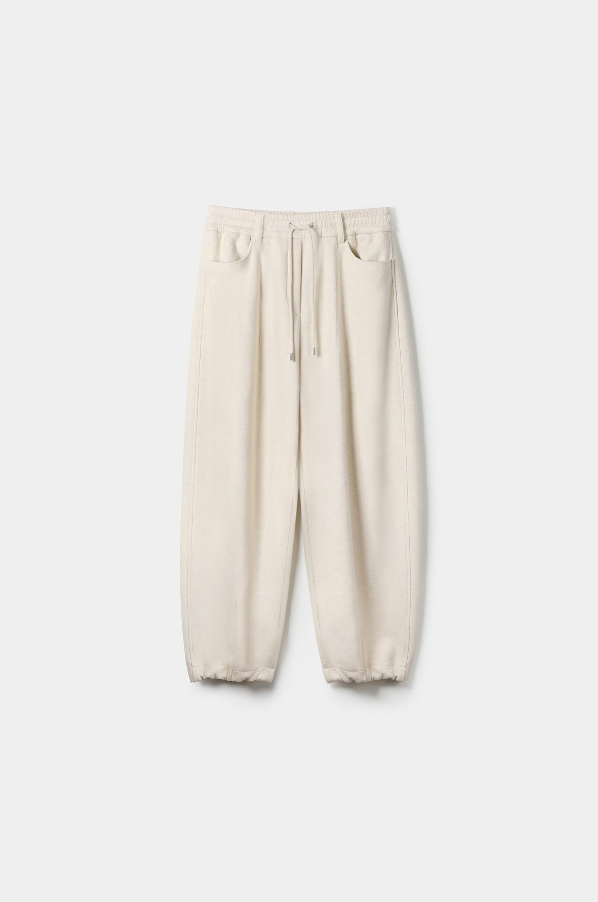 DOUBLE JERSEY BANDED PANTS