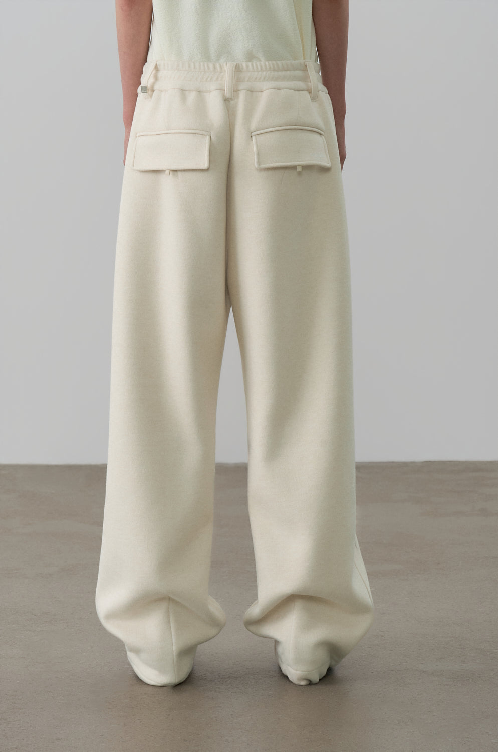 DOUBLE JERSEY BANDED PANTS