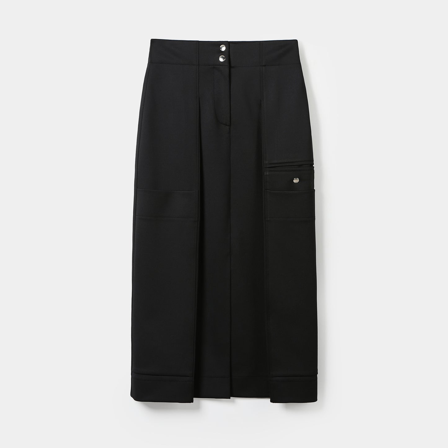 UTILITY POCKET JERSEY SKIRT