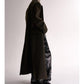 Peaked Lapel Double Coat