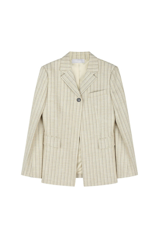 Structured Check Jacket System