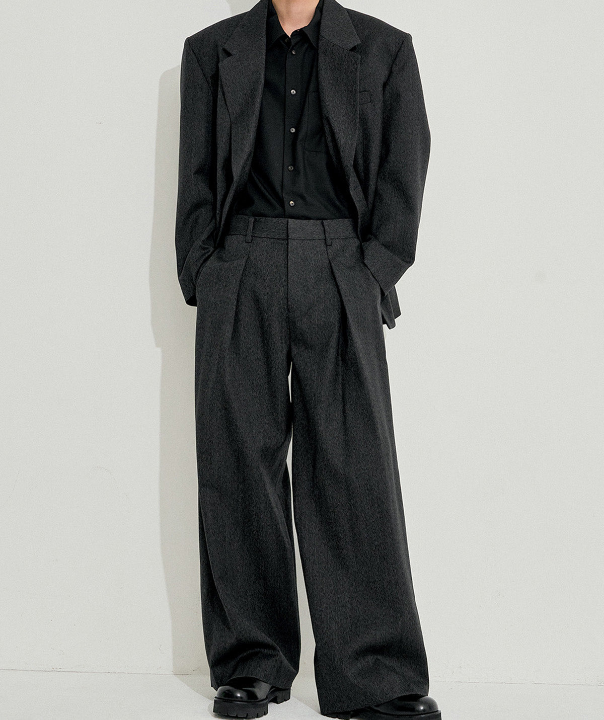 Our Pleated Wide Set-up Pants