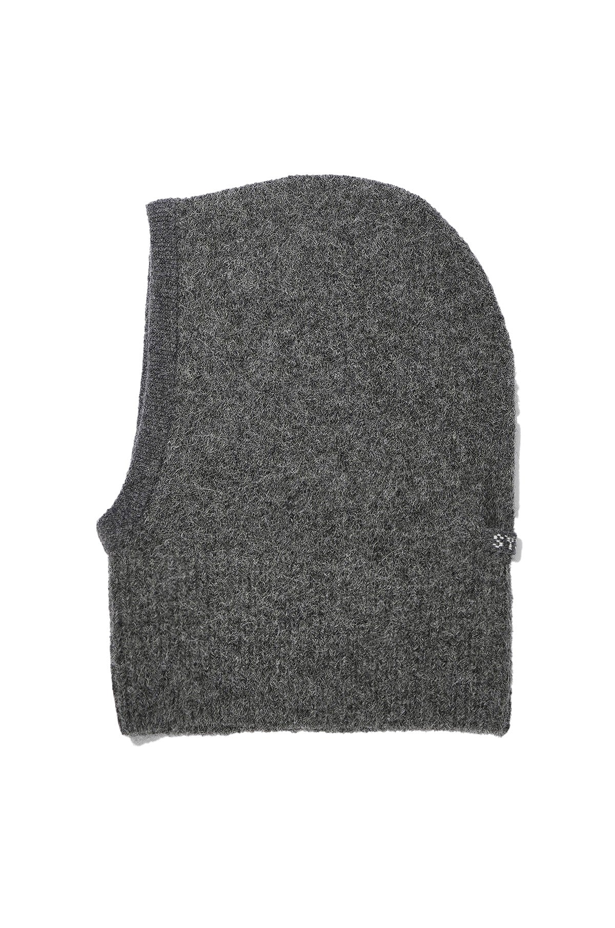 Wool Blend Hairy Balaclava