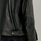 Lambskin biker jacket